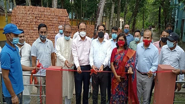 রায়পু‌রে শিল্পকলা একাডেমী এবং আনসার ব্যারাক নির্মাণের ভিত্তি প্রস্তর উ‌দ্বে‌াধন