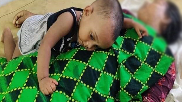 কমলগঞ্জে নার্সদের অবহেলায় নারীর মৃত্যুর অভিযোগ, মাতৃহারা ১০ মাসের দুগ্ধপোষ্য শিশু