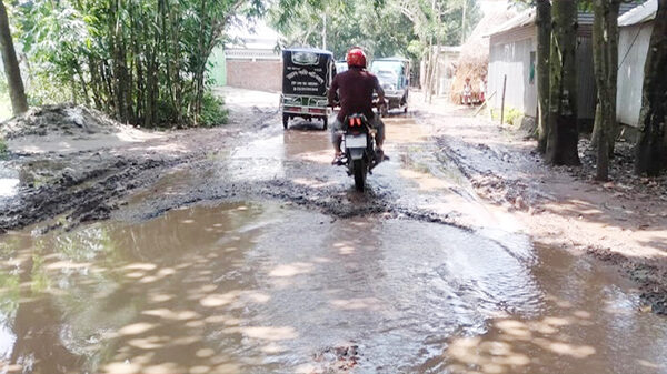 রাজীবপুর-দেওয়ানগঞ্জ সড়ক যেন মরণ ফাঁদ