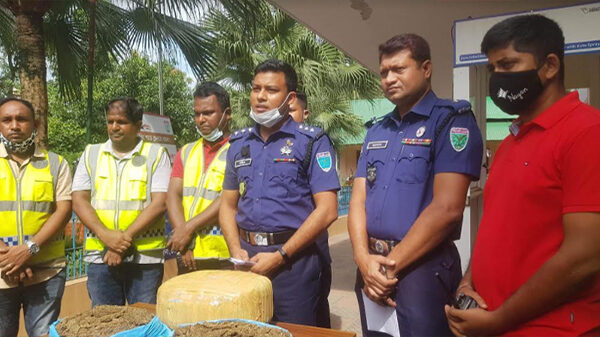 ৬ কেজি গাঁজা সহ ২মাদক কারবারি আটক