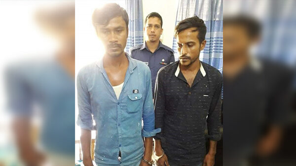 শ্রীমঙ্গলে ২ ছিনতাইকারী আটক, লুন্ঠিত মাল উদ্ধার