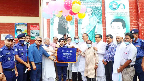 কুড়িগ্রামে বর্নীল আয়োজনে কমিউনিটি পুলিশিং ডে ২০২১ পালিত