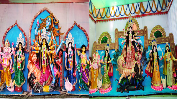 বাঞ্ছারামপুরে ৪১ টি পূজা মন্ডপে চলছে শারদীয় আনন্দ উৎসব