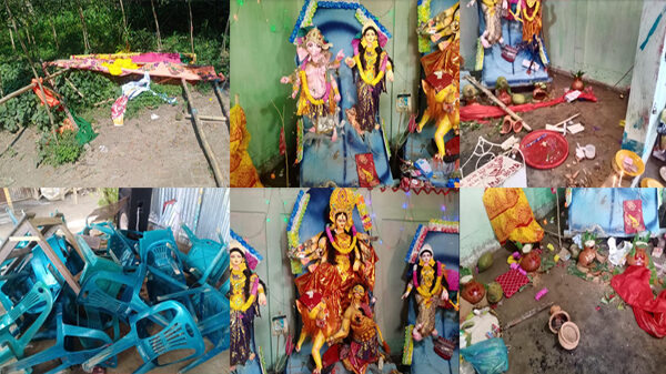 কমলগঞ্জে মন্দির ভাংচুর, বিজিবি মোতায়েন