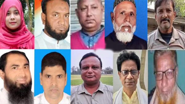 বগুড়ায় ধুনটের ১০ ইউপিতে চেয়ারম্যান হলেন যারা