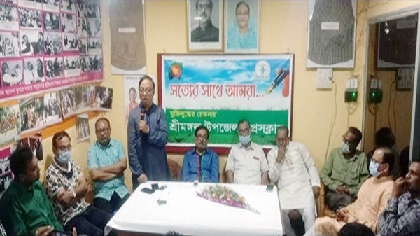 নাগরিক সুবিধা সম্পন্ন পৌরসভা হবে শ্রীমঙ্গল, সাংবাদিক মতবিনিময় সভায়- মনসুরুল হক