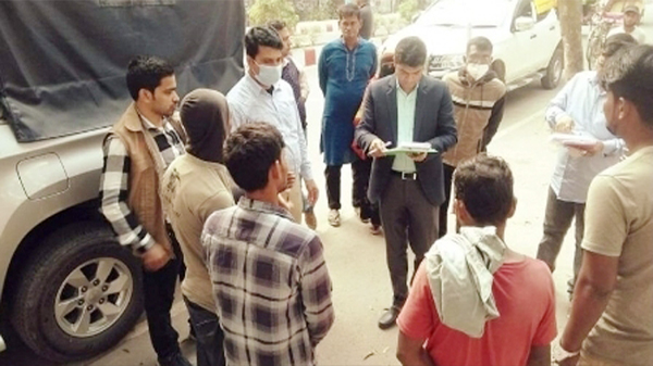 নীলফামারীর সৈয়দপুরে আটক পাঁচ মাদকসেবীর বিভিন্ন মেয়াদে দন্ড