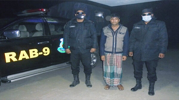 র‍্যাবের জালে ৬কেজি গাঁজা সহ আটক ১জন