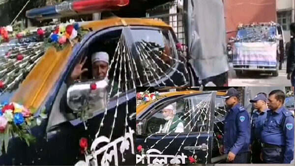 মুরাদনগর থানার ওসি আবুল হাসিমের উদ্যোগে দুই কনস্টেবল পেলেন রাজকীয় বিদায়