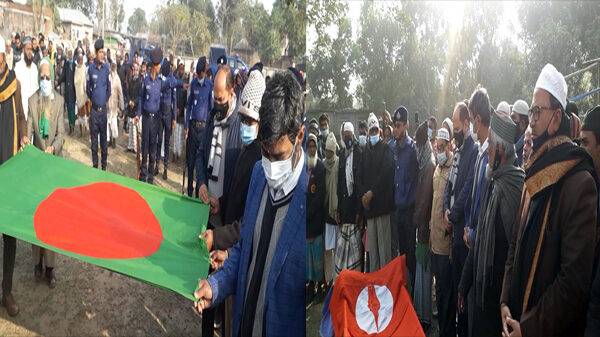 রাণীশংকৈলে বীর মুক্তিযোদ্ধার রাষ্ট্রীয় মর্যাদায় দাফন সম্পন্ন