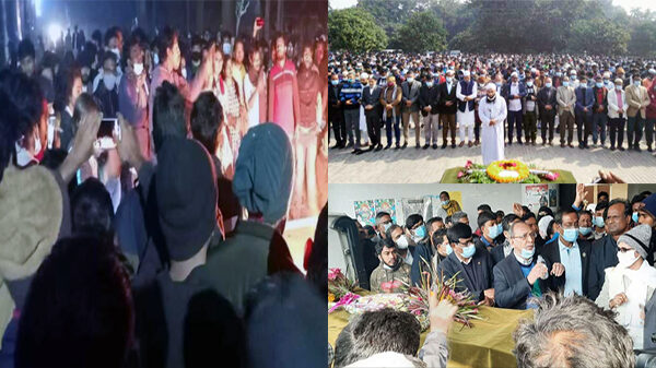 রাবি ক্যাম্পাসে ট্রাকচাপায় শিক্ষার্থী নিহত