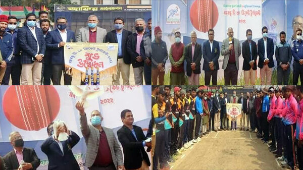 কুলাউড়ায় টি-২০ ক্রিকেট টুর্নামেন্ট এর উদ্বোধন