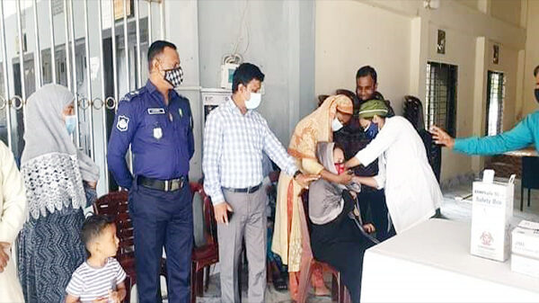 মৌলভীবাজারে গনটিকার লক্ষ্যমাত্রার ২৫ হাজারের বেশি টিকা প্রদান