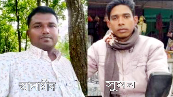 রাণীশংকৈল উপজেলা নির্মাণ শ্রমিক নির্বাচনের নেতৃত্বে আলামীন-সুমন