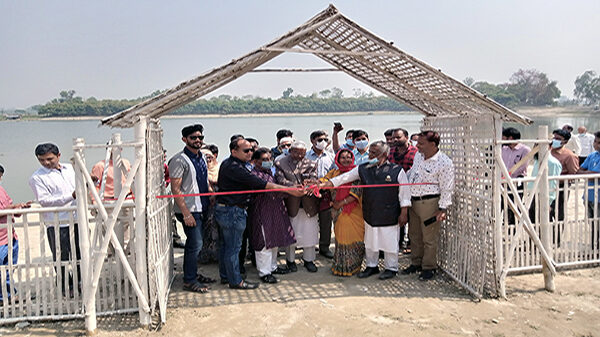 রানীশংকৈল রামরাই দিঘীর সৌন্দর্যবর্ধন কাজের উদ্বোধন