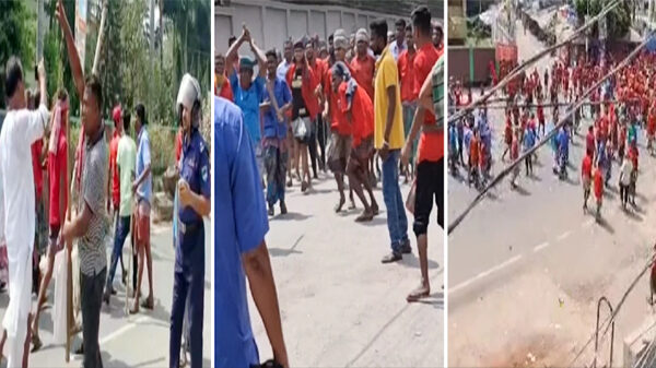 বেনাপোল বন্দরে বোমাবাজি ও গুলিবর্ষণে বন্ধ আমদানি-রফতানি