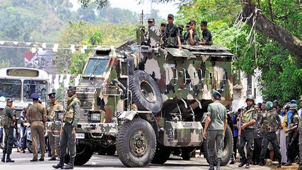 শ্রীলঙ্কায় রাষ্ট্র্রীয় জরুরি অবস্থা জারি