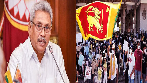 শ্রীলঙ্কার প্রেসিডেন্টের পদত্যাগের দাবি প্রত্যাখ্যান ও বিক্ষোভ
