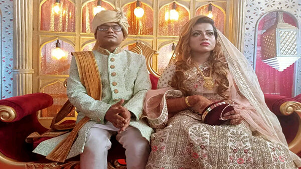 নীলফামারীর ছেলেকে বিয়ে করলেন অভিনেত্রী সানাই মাহবুব