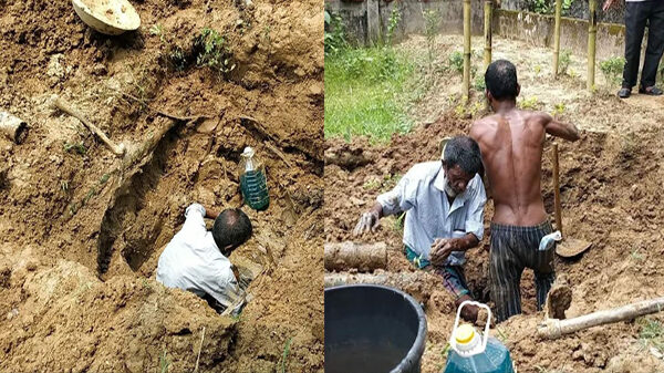 চার মাস পর যুবকের লাশ কবর থেকে উত্তোলন