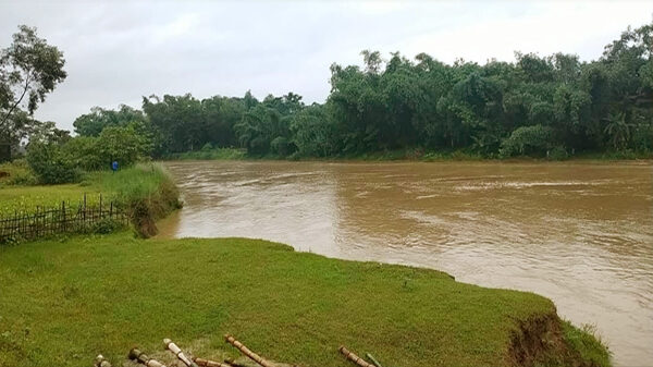 কমলগঞ্জে ধলাই নদীসহ বিভিন্ন ছড়ার পানি বৃদ্ধি