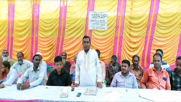 রাণীশংকৈলে মনোনয়ন বাতিলের দাবিতে সংবাদ সম্মেলন