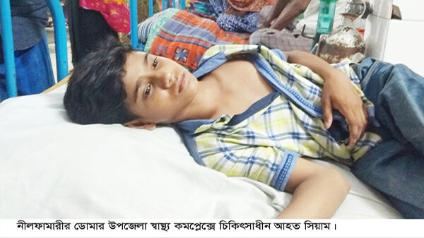 ডোমারে শিক্ষার্থীকে মারধরের অভিযোগ কৃষি অফিসারের বিরুদ্ধে, হাজতে শিক্ষার্থীর বাবা