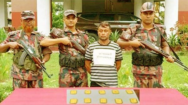 যশোরে ১ কোটি টাকার স্বর্ণসহ আটক একজন