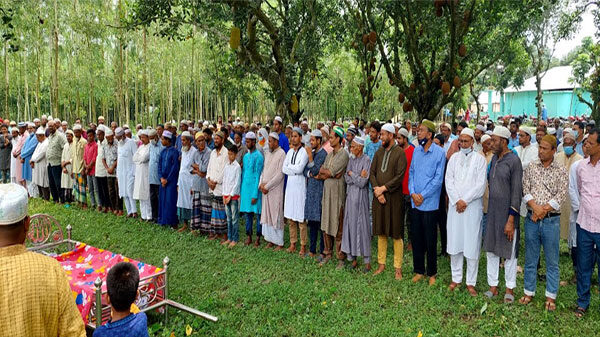 রাণীশংকৈলে সাংবাদিক শিল্পীর বাবার ইন্তেকাল ও দাফন সম্পন্ন