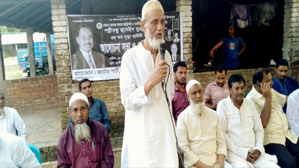 ঠাকুরগাঁয়ের পীরগঞ্জে এরশাদের মৃত্যুবার্ষিকী উপলক্ষে দোয়া ও আলোচনা