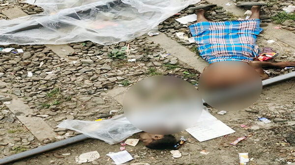 নীলফামারীর ডোমারে ট্রেনের নিচে ঝাপিয়ে যুবকের আত্মহত্যা