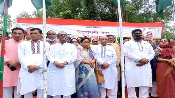 হরিপুর উপজেলা আ.লীগের ত্রি-বার্ষিক সম্মেলন; সভাপতি মুকুল ও সাধারণ সম্পাদক আলমগীর
