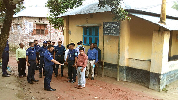 রাণীশংকৈলে চাঞ্চল্যকর শিশু নিহতের ঘটনায় তদন্ত কমিটির ঘটনাস্থল পরিদর্শন