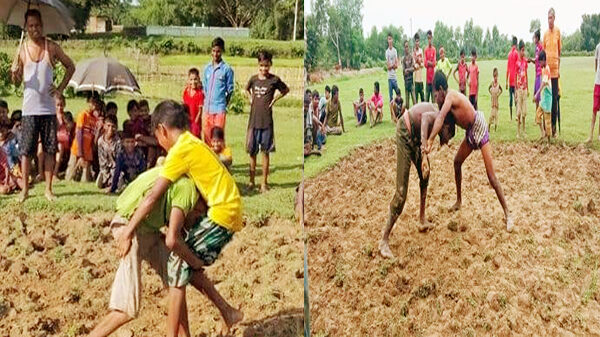 কুলাউড়ায় কুস্তি উৎসব অনুষ্ঠিত