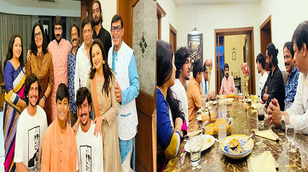 প্রসেনজিতের বাড়িতে ঢাকার তারকা শিল্পীরা