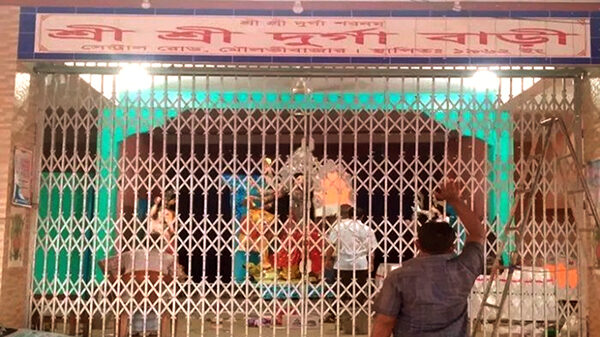 মৌলভীবাজারে নারী নেতৃত্বে ব্যতিক্রমী দুর্গোৎসব