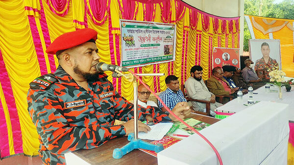 ডোমারের চিলাহাটিতে ফায়ার সার্ভিস ও সিভিল ডিফেন্স সপ্তাহ-২০২২ অনুষ্ঠিত