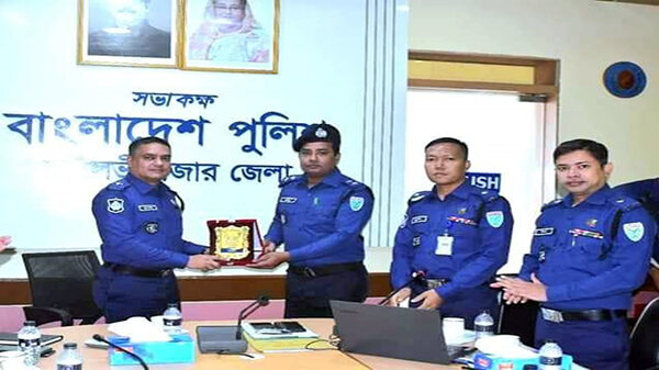 মৌলভীবাজারের শ্রেষ্ঠ এসআই শ্রীমঙ্গল থানার রাকিব হাসান
