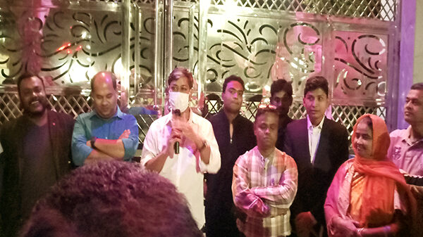 রাণীশংকৈল উপজেলা পরিষদের নব নির্মিত প্রধান ফটকের উদ্বোধন