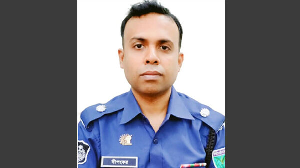 কুলাউড়ায় নবনিযুক্ত এএসপি'র যোগদান