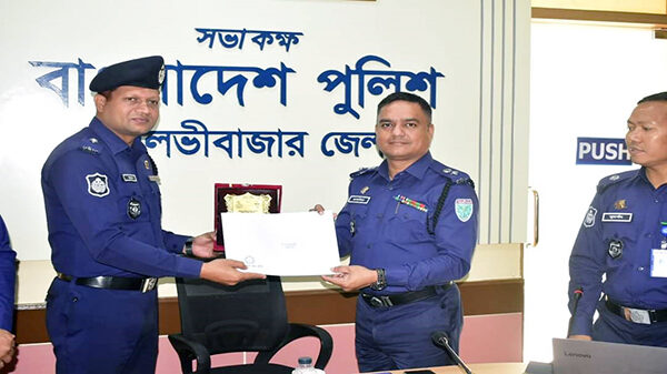 তৃতীয় বারের মতো জেলার শ্রেষ্ঠ কুলাউড়া থানা