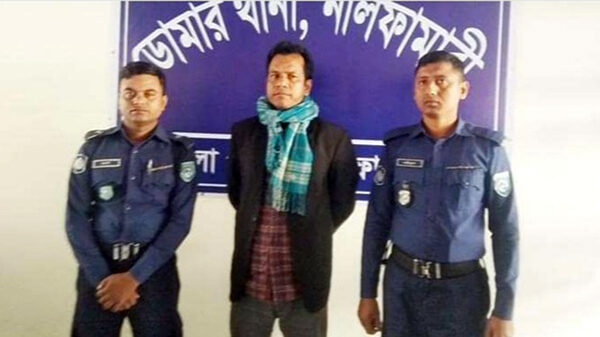 ডোমারে ইউপি সদস্যকে মারপিটের মামলায় সাবেক জেলা পরিষদের সদস্য গ্রেপ্তার